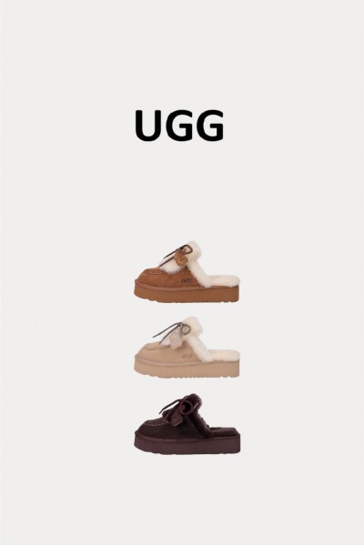Ugg Ozwear 曲奇厚底 穆勒鞋(3色)