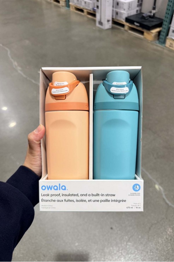 Owala FreeSip 吸管水壺 保溫瓶475ml(兩入組)