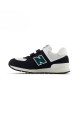 NB 574 黑白綠(童鞋)