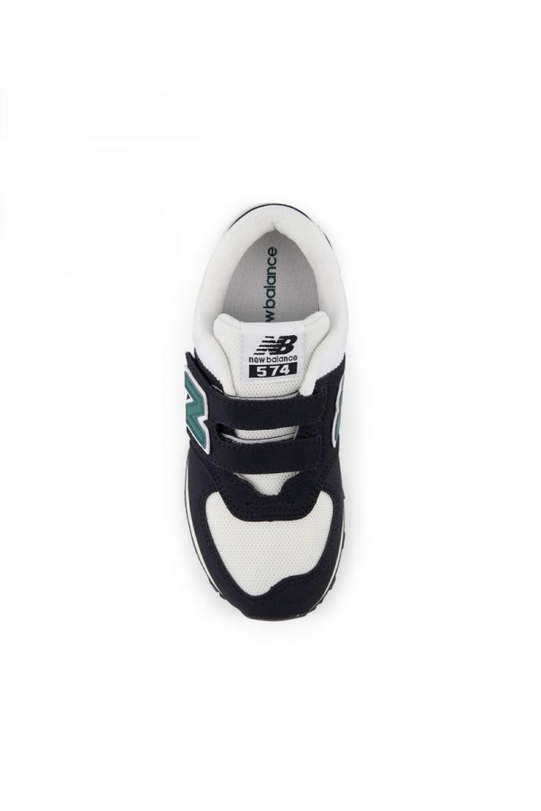NB 574 黑白綠(童鞋)