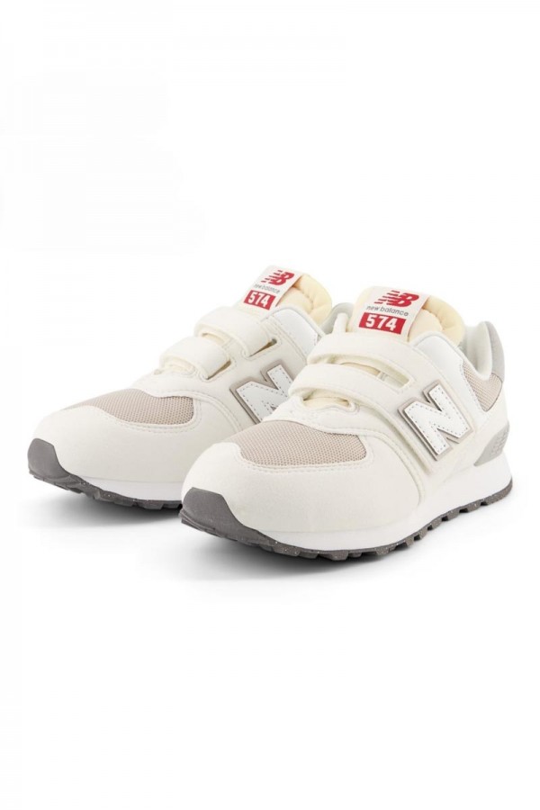 NB 574 米白紅標(童鞋)