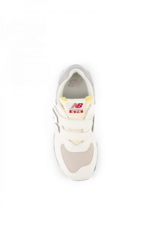NB 574 米白紅標(童鞋)