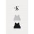 Calvin Klein 露背 削肩背心 短版-無內襯(2色)