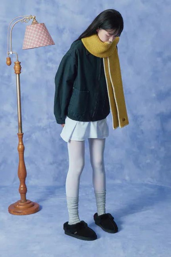  韓國 Rockfish 薄底 毛毛 雪靴(包跟款)新款-5色