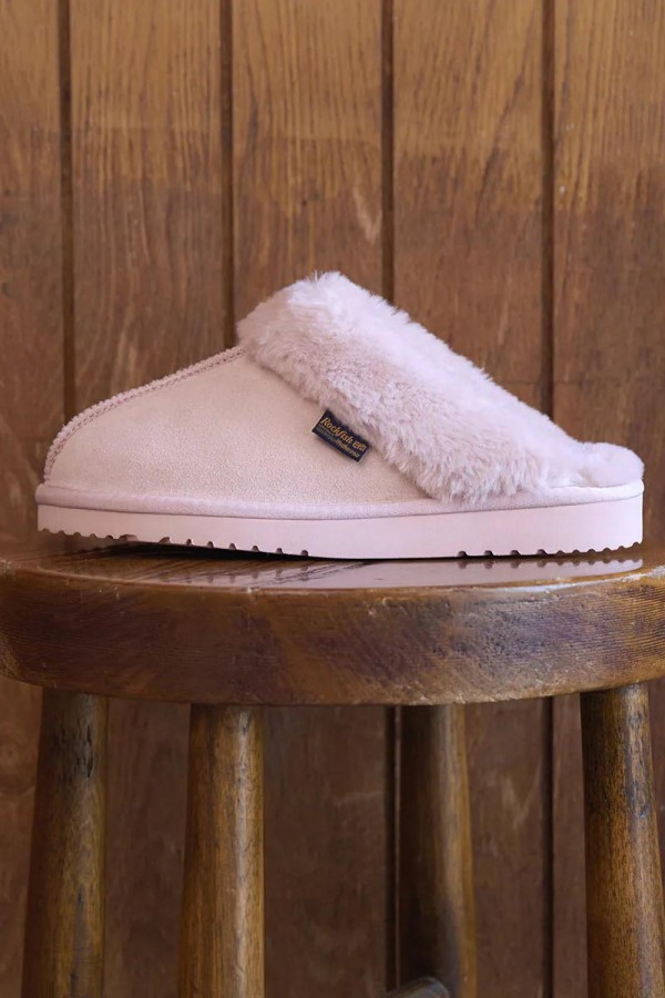  韓國 Rockfish 薄底 毛毛懶人穆勒鞋 (新款)-9色