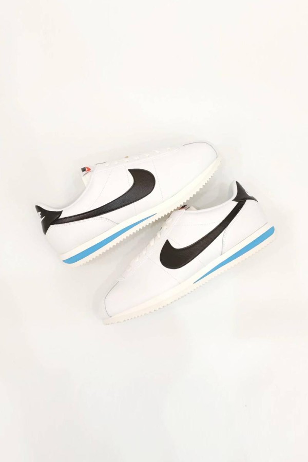 Nike Cortez 阿甘白黑藍