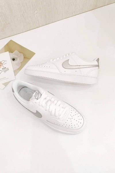 Nike Court Vision Low 白色銀勾