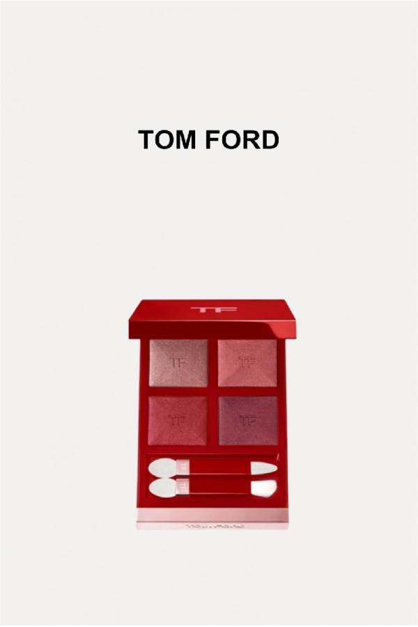 [現貨快速出貨]Tom Ford限定版高級訂製四格眼影盤 #Electric Cherry