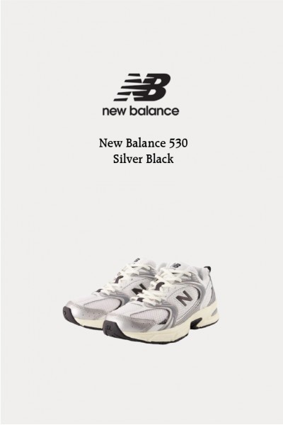 New Balance 530 白銀黑