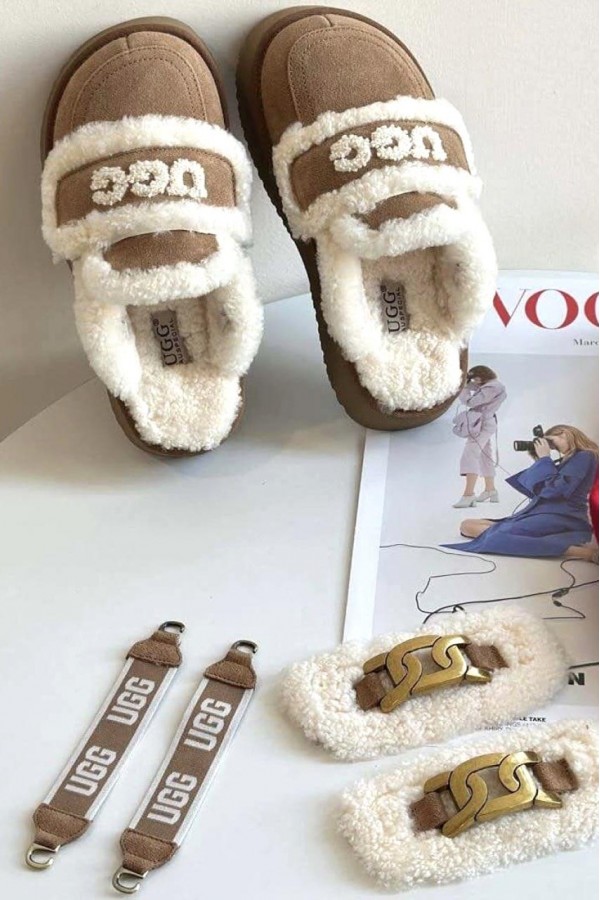 Ugg Auspecial 第二代 羊羔毛拖(3色)