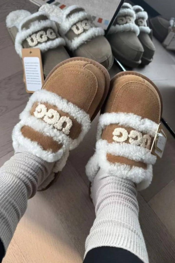 Ugg Auspecial 第二代 羊羔毛拖(3色)