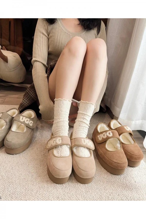 Ugg Auspecial 瑪莉珍 厚底鞋(3色)