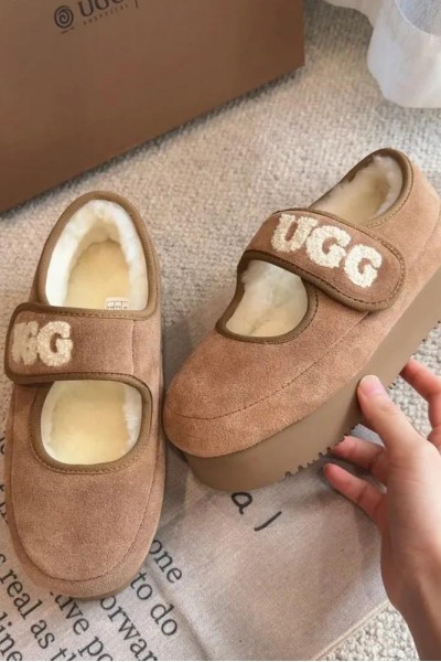 Ugg Auspecial 瑪莉珍 厚底鞋(3色)