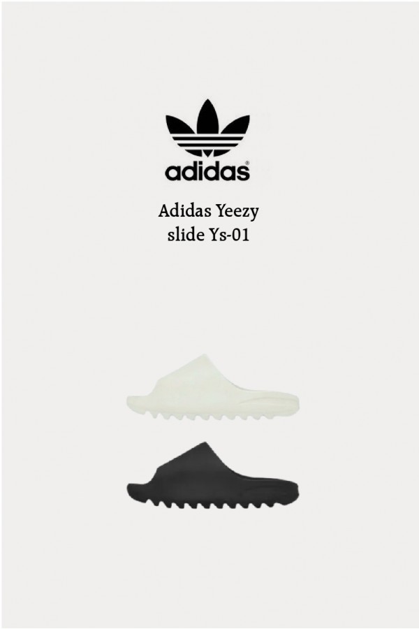 Adidas Yeezy slide Ys-01 鋸齒拖鞋 (2色)